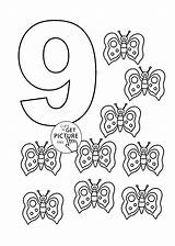 Coloring Number Pages Counting Kids Nine Printable Sheets Numbers Printables Colouring Sheet Color Learning Educativeprintable Getcolorings Easy Count Choose Board sketch template