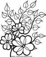 Coloring Pages Flower Vine Getcolorings sketch template