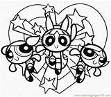 Coloring Powerpuff Coloringpages101 sketch template