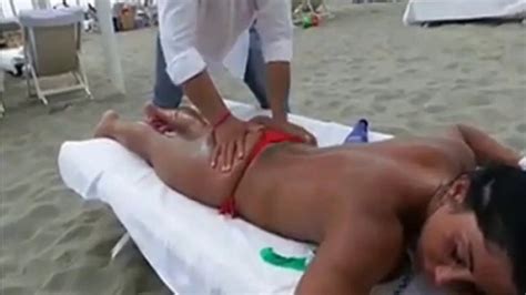 Voyeur Beach Massage Hot Sexy Asses Porn Videos