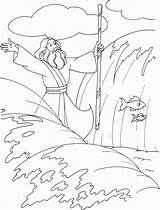 Moses Sea Parting Momjunction sketch template