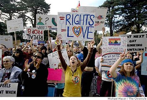 gay rights activists protest prop 8 at capitol sfgate