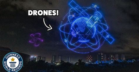 unmanned deathcopters  worlds largest drone light show borninspace