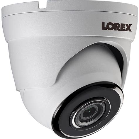 lorex mp outdoor network dome camera  color night