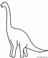 Brachiosaurus Coloring Dinosaurs Neck Dino Dinosaur Template Long Printables Birthday Pages Kids Sketch Title Dan Valentine Bigactivities Popular Coloringhome sketch template