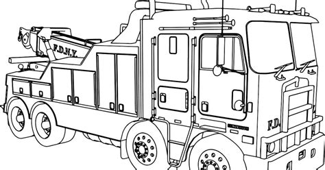 tractor trailer coloring page belinda berubes coloring pages