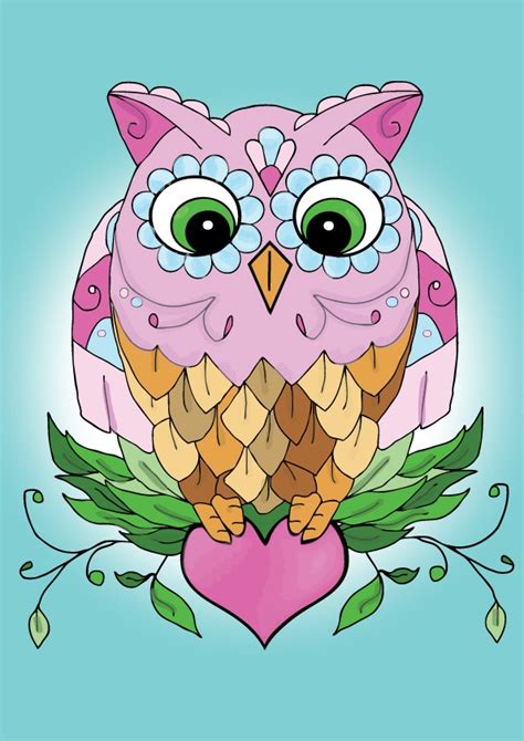 images  cute owls  pinterest owl illustration vintage