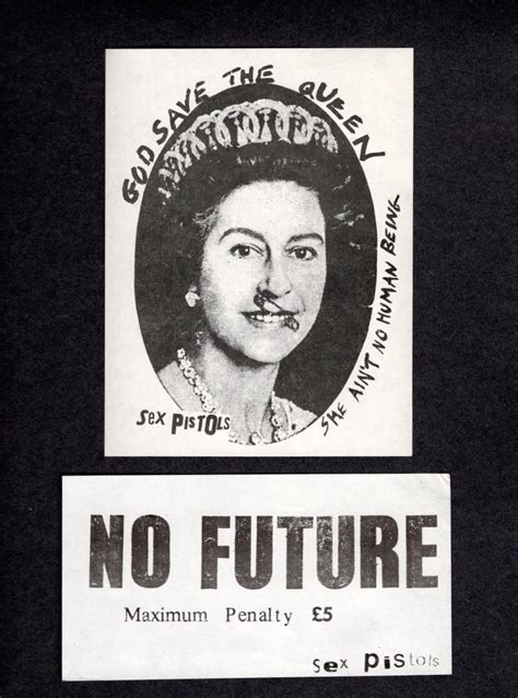 sex pistols two 1977 uk ‘god save the queen handbills