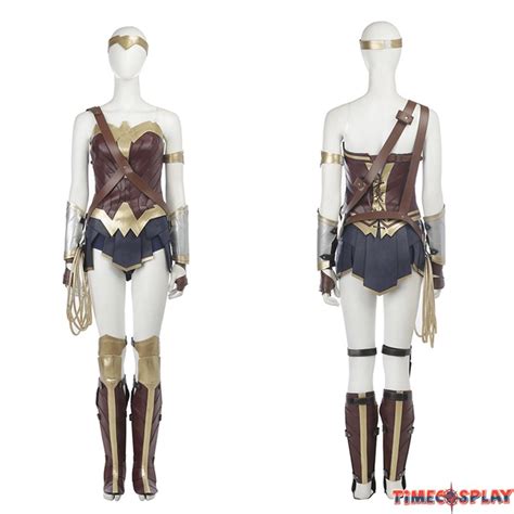 Diana Prince Wonder Woman Costume Cosplay Deluxe Version