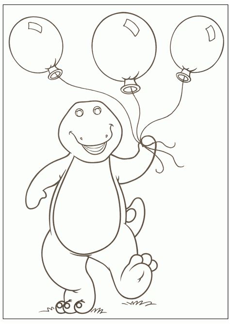 printable barney coloring pages  kids christmas coloring