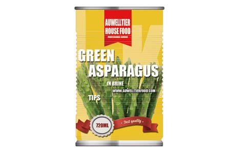 canned green asparagus auwelltier house food  limited