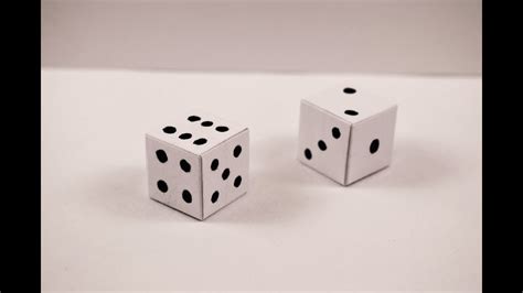 paper dice youtube