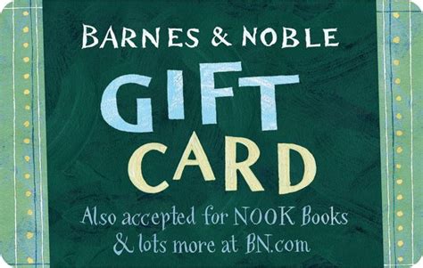barnes noble green gift card  item barnes noble