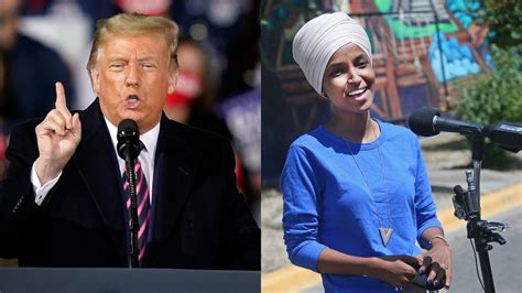 donald trump attacks somali born congresswoman ilhan omar shes telling    run
