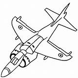 Harrier Kolorowanki Samoloty Aerei Drawings Disegni Militari Darmowe Dzieci Colouring Planes Concorde sketch template