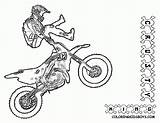 Motocross Bmx Monster Getdrawings Coloringhome sketch template