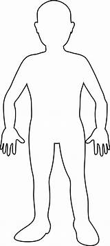Outline Person Cliparts Printable Coloring Man Human Body Drawing Clipart Kids Standing Do Adult Attribution Forget Link Don Outlines sketch template