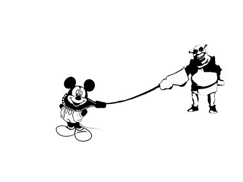 mickey mouse stencil clipartsco