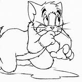 Tom Jerry Coloring Cartoon Printable Pages Sheet sketch template