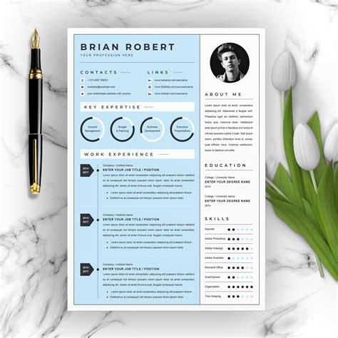 resume templates  pages