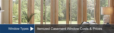 casement window cost  install replacement