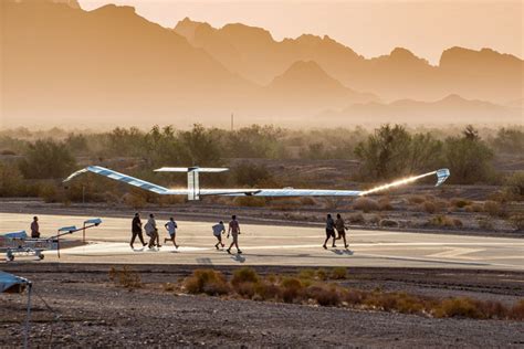 airbus zephyr solar powered stratosphere drone sets  altitude record
