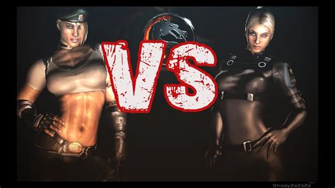 Sonya Blade Vs Cassie Cage Mortal Kombat X [1080p Pc Gameplay] Youtube