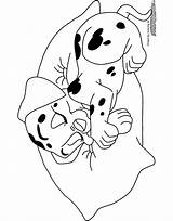 Coloring Pages Colouring Dalmatian Dog Puppy Gif Choose Board sketch template