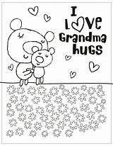 Mothers Coloring Pages Happy Grandma Hallmark Printable Mother Color Grandmother Print Cards Birthday Sheets Template Religious Valentines Getdrawings Getcolorings Templates sketch template