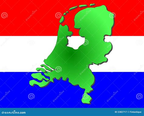 kaart van nederland vector illustratie illustration  nederlands
