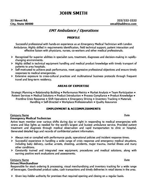 emt  resume examples resumeexamples medical assistant resume