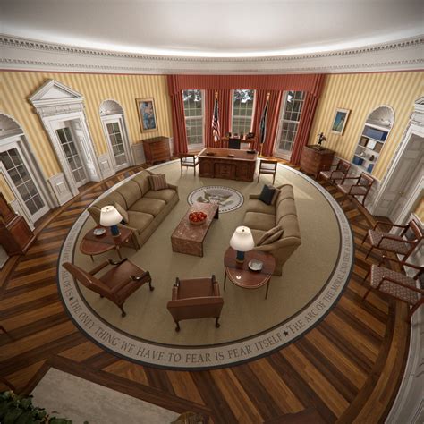 white house oval office architecture  max
