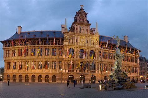 grote markt great market square antwerp times  india travel