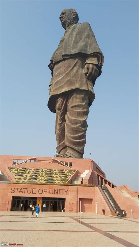 visit   worlds tallest statue statue  unity gujarat team bhp