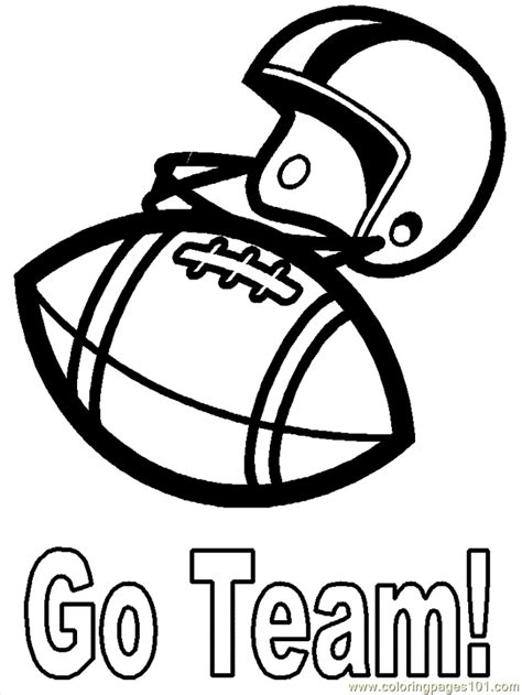 coloring pages football sports football  printable coloring
