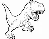 Dinosaur Tyrannosaurus Dinosaurs Dinosaurier Ausmalbild Kidscolouringpages Bestappsforkids Indominus sketch template