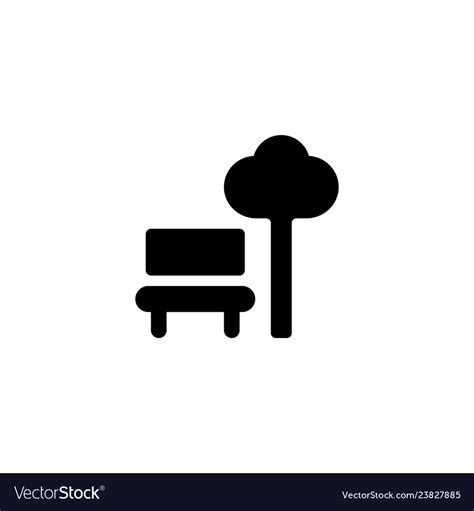 park icon royalty  vector image vectorstock