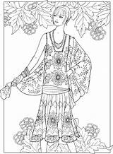 Coloring Pages Dover Fashion Publications Haven Creative Vintage Adult Book Jazz Adults Age Doverpublications Welcome Colouring Books Choose Board Ming sketch template