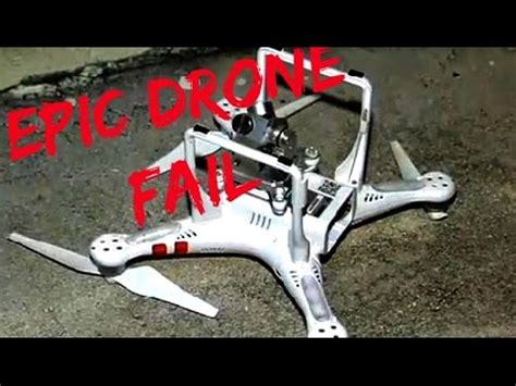 epic drone fail drone falls    sky suddenly imsofirst youtube