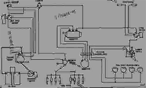 john deere  ignition wiring diagram