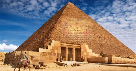 experts reveal that the ancient great pyramid of giza is a coded
