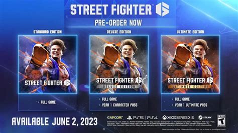 street fighter  editions explained deluxe ultimate pre order
