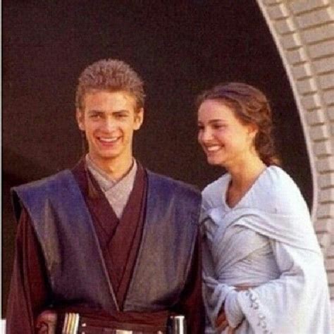anakin and padme hayden and natalie star wars episode two