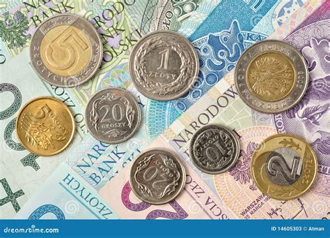 polish money stock image image  poland zloty currency