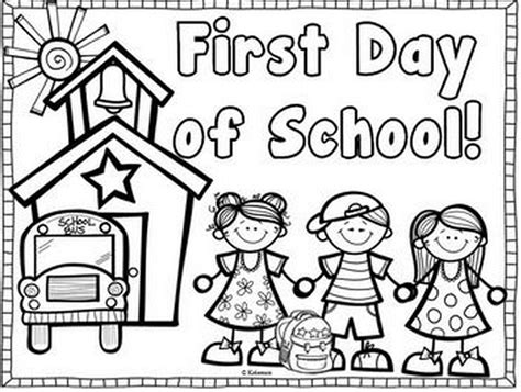 day  kindergarten coloring pages image school info