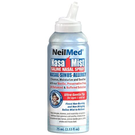 buy neilmed nasamist saline spray ml   chemist warehouse