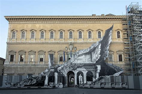 jr covers  facade  romes palazzo farnese   magnificent