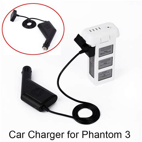 car charger  dji phantom  drone battery portable outdoor fast charging  vehicle travel