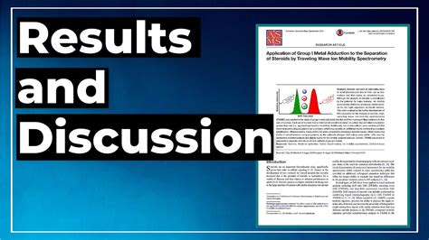 write  results  discussion section   research article