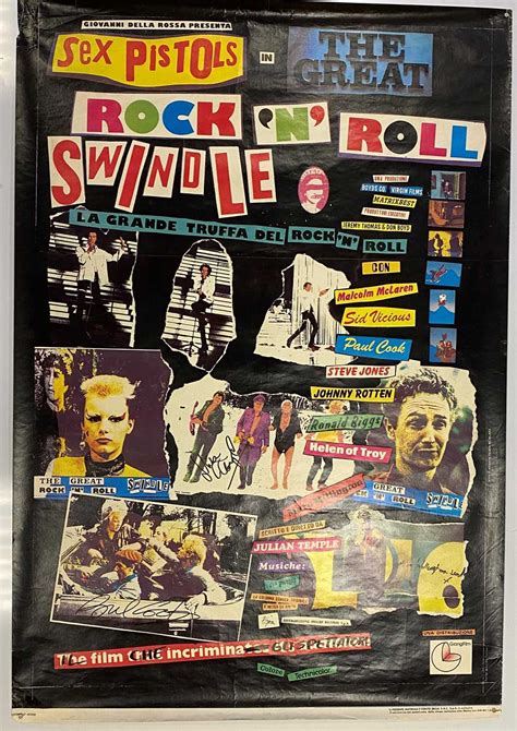 lot 280 sex pistols great rock n roll swindle